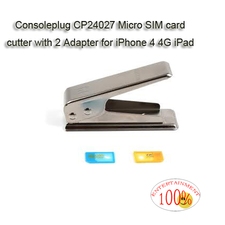 Micro SIM card cutter with 2 Adapter for iPhone 4 4G iPad